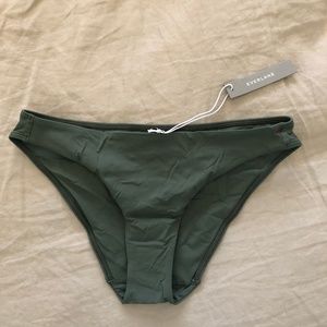 Everlane Bikini Bottom in Herb (green)